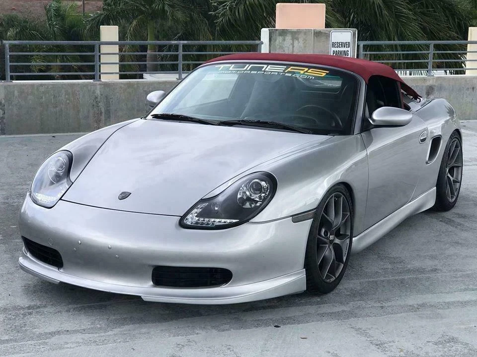 Difusor de parachoques trasero poliuretano Porsche 986 Boxster añadir 1997 a 2004 Foto 4 de 4