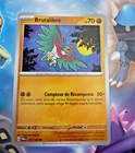 POKEMON MASCARADE CREPUSCULAIRE CARD CARTE BRUTALITE 107/167 FR TWM MINT