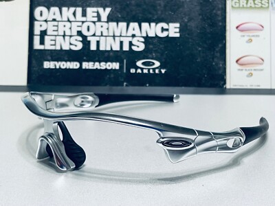 Oakley Radar Path Polished Aluminum Frame w/ Gunmetal Icons - SKU# 09-714J 132mm