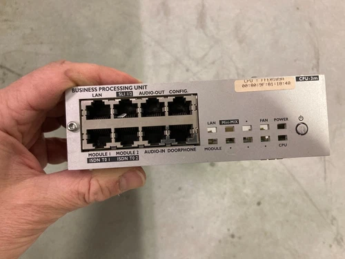 Scheda Alcatel Business Processing Unit CPU-3M con 64MB di Memoria