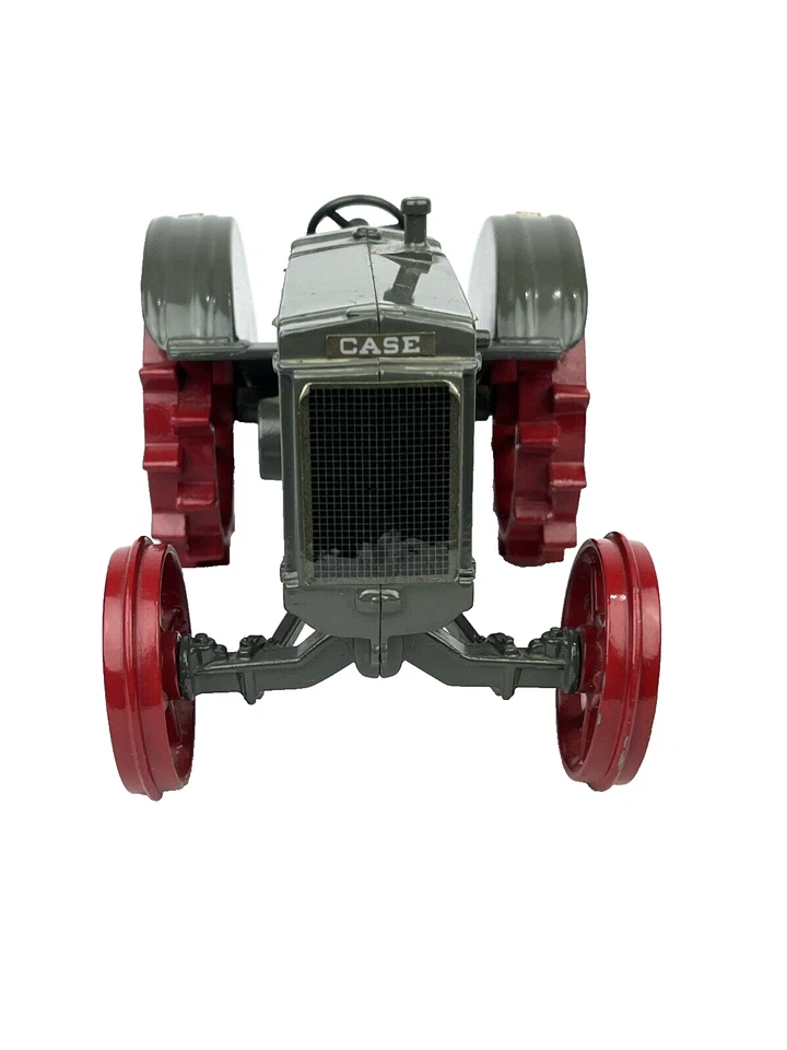 Ertl Diecast 1/16 Grey Case IH Case L Tractor On Steel Wheels 8" X 4.5" Made USA - Image 4 of 4