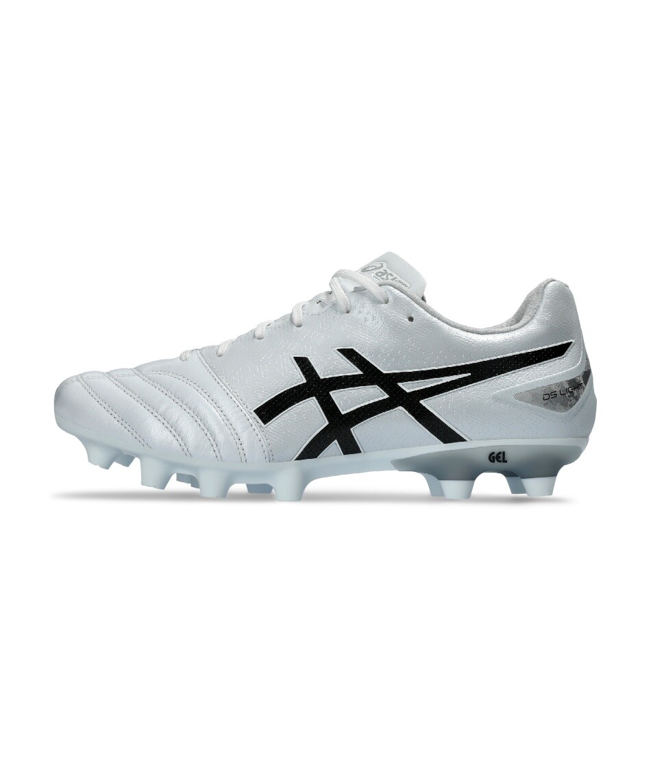 ASICS Soccer Cleats Shoes DS LIGHT PRO WIDE White/Black 1103A110