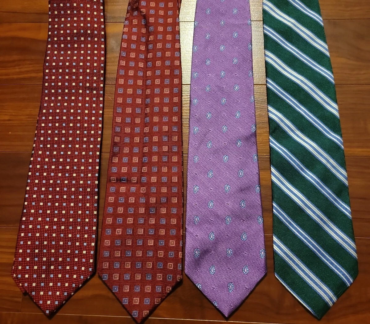 4 Brooks Brothers 346 Silk Tie Bundle | eBay