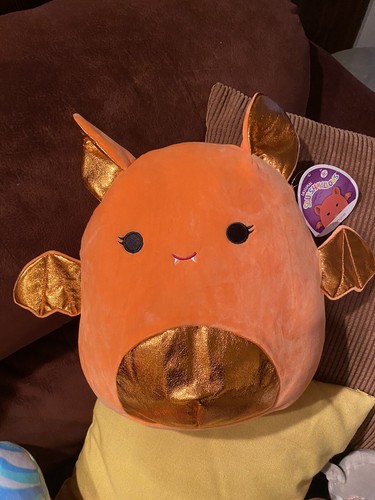 orange squishmallow bat