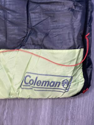 Coleman Comfort Cuff Sleeping Bag, Polyester Lined 33”x82