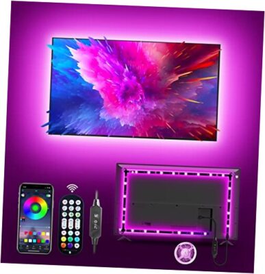  LED Lights for TV Led Backlight, 9.84ft RGB 9.84FT for 32''-43'' TV Multicolor