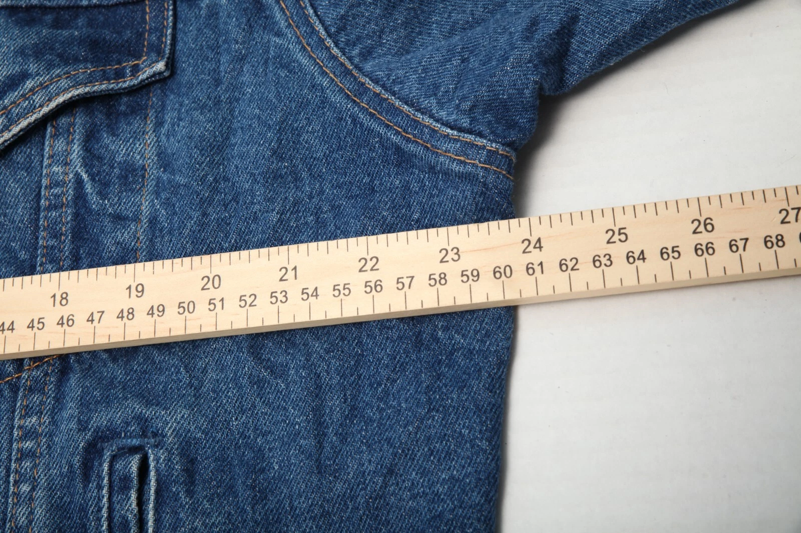 Vintage 1992 Caesar's Palace World Champion Holyfield Holmes Denim Jacket Mens L - product detail image 7