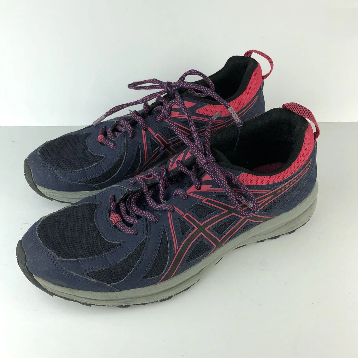 Asics frequent trail women's mesh accented running shoes cheap