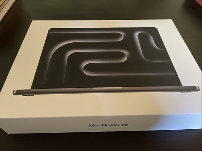Cheap New BOX ONLY ! 14  Apple MacBook Pro M3 SPACE BLACK 2023  A2991 Empty