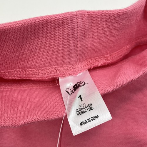 Girls size 1, H&T, fleece lined track pants, elasticated, NEW - Picture 3 of 6