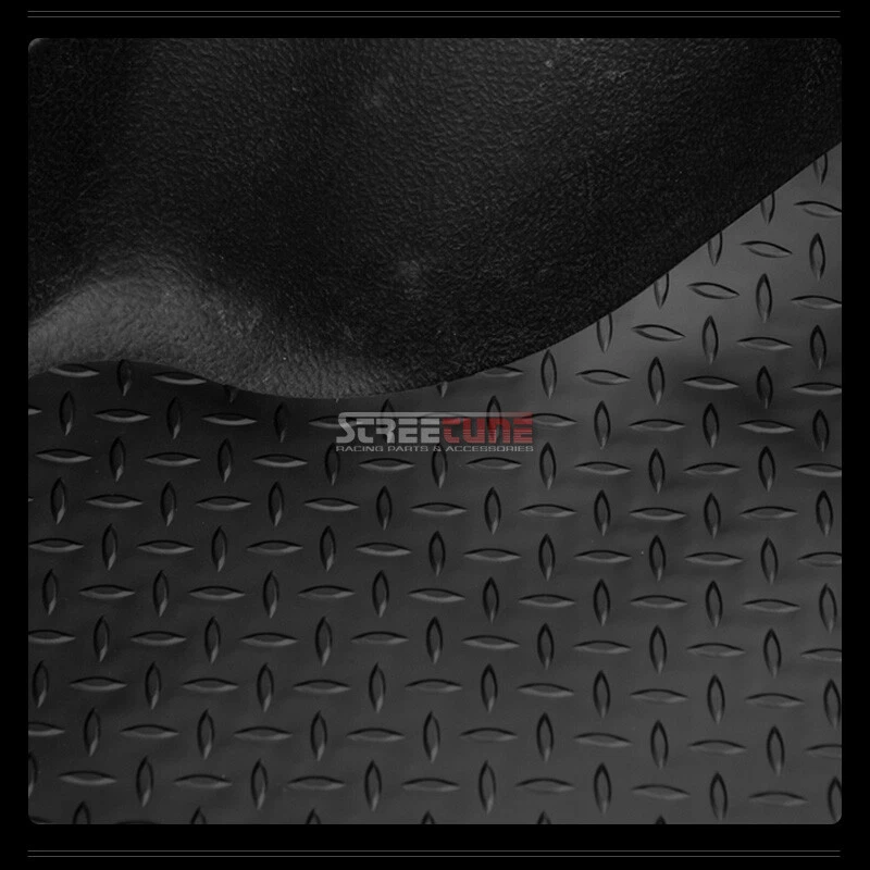 Black Rubber Diamond Pattern Truck Bed Mat For 88-98 C/K Silverado 6.5 Ft Short — 第 3/4 张图片