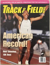 2001 Track and Field News July          Meb Keflezighi, Conference Championships
