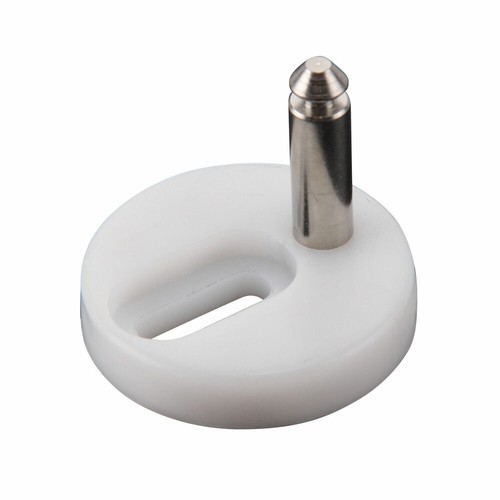 Pair of quality top fix wc toilet seat hinge fittings quick release hinges kits - Picture 5 of 14