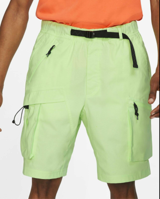 black and lime green nike shorts