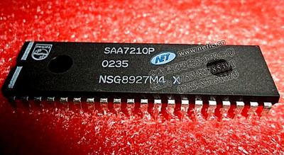 PHILIPS SAA7210P DIP-40 Integrated MPEG AVGD decoders RH
