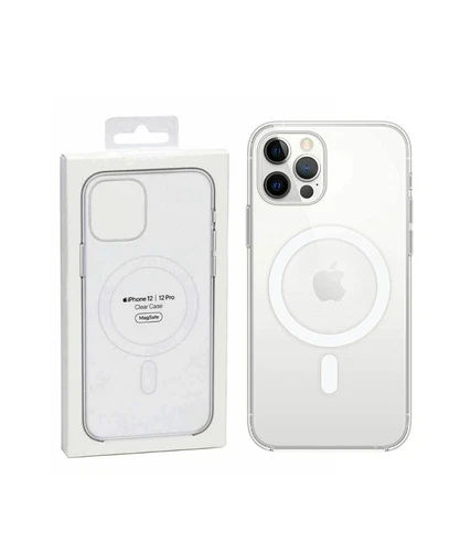 Per iPhone 15 14 13 12 Pro Max Plus Custodia Originale Trasparente con MagSafe - Zdjęcie 7 z 9