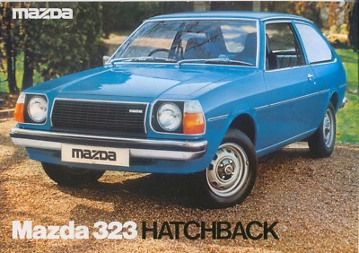 Mazda 323 Hatchback 1000 1300 De Luxe 1977-78 Original UK Sales