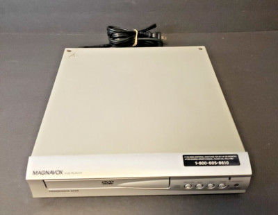 Magnavox DVD Player Progressive Scan Tested & Works No Remote or Cables MSD124