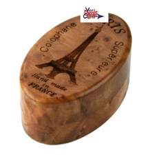 Millant Rosin Wooden Case Sartory , Strad , Oval Paris For Violin, Viola, Cello