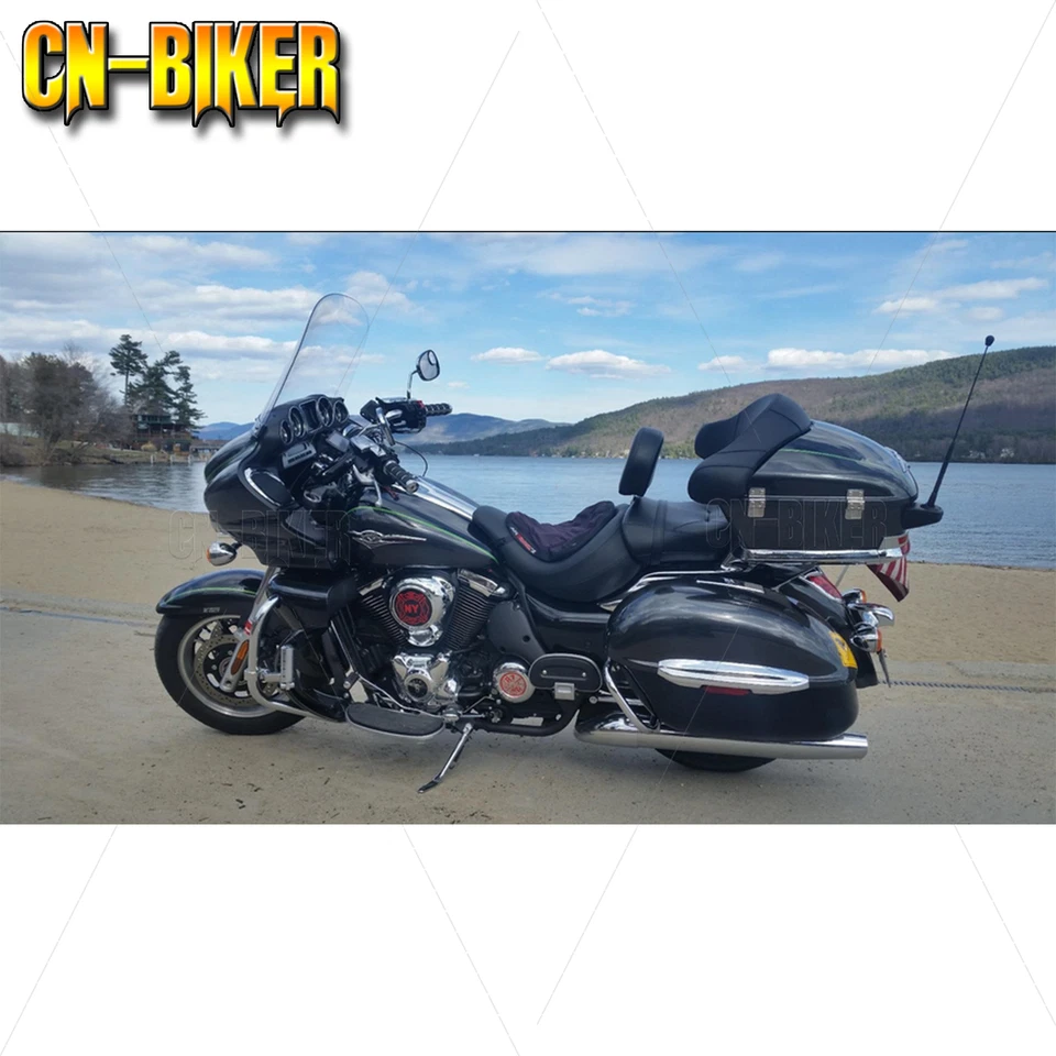 Detachable Driver Backrest Kit For Kawasaki Vulcan 1700 Nomad/Voyager 2009-2024 - Image 2 of 4