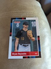 2022 Donruss Baseball Base Retro 1988 #243 Bryan Reynolds - Pittsburgh Pirates