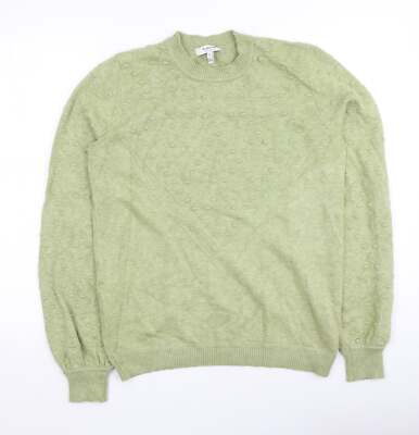 b.young Damen Pullover grün Viskosemischung Größe M