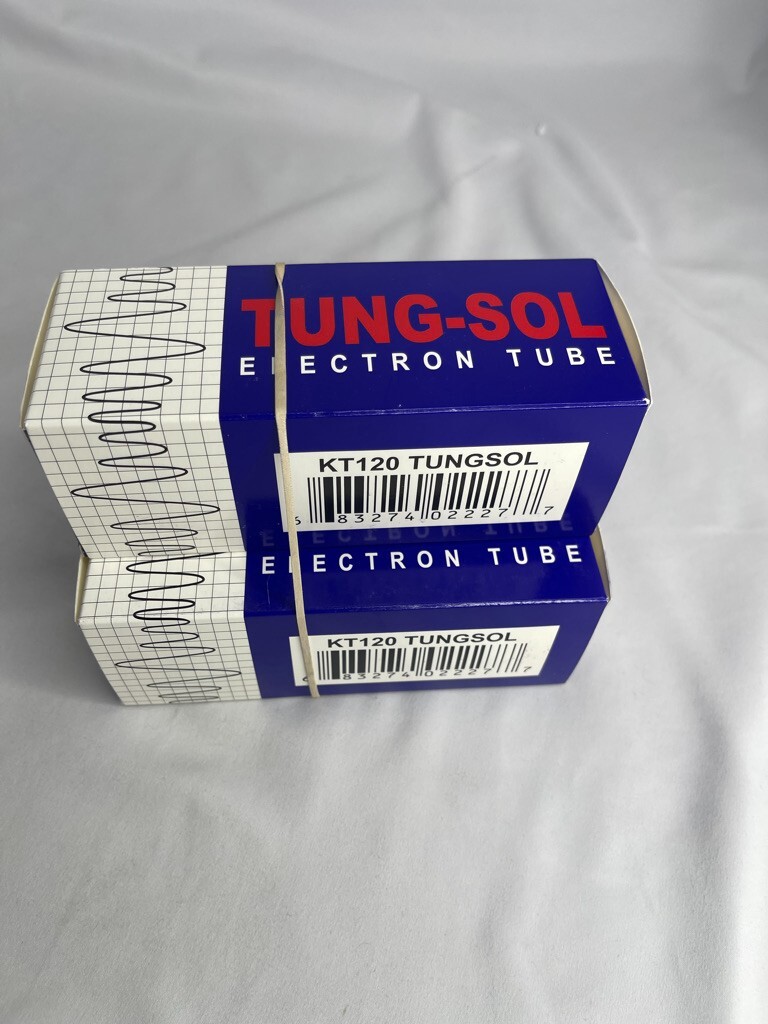 TUNG-SOL KT120 SELECTED (GRADE 2) MATCHED PAIR. for sale online | eBay