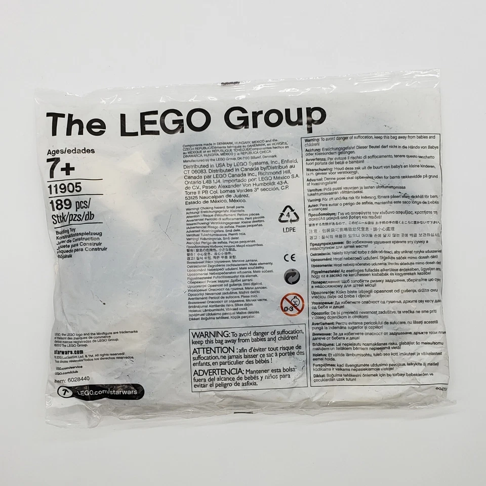 The Lego Group Star Wars 189 Piezas Polybag Commander Gree 11905 Brickmaster Book Foto 2 de 4