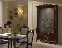 Wohnzimmer MöBel Klassische Holz Glas Vitrine Glasschrank Schrank Vitrinen Neu