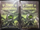 ZOMBIE KOOKABURRA 3g 999 FINE SILVER LIMITED MINTAGE 5000 PIECES - QTY 2