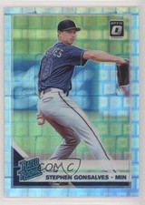 2019 Donruss Optic Rated Rookies Pandora Prizm 52/99 Stephen Gonsalves #74 11pj