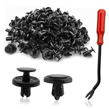 100Pcs Nylon Engine Under Cover Push-Type Retainer Clips Engine 90467-07201
