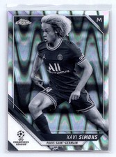 2021-22 Topps Chrome UCL - Xavi Simons #182 Black & White