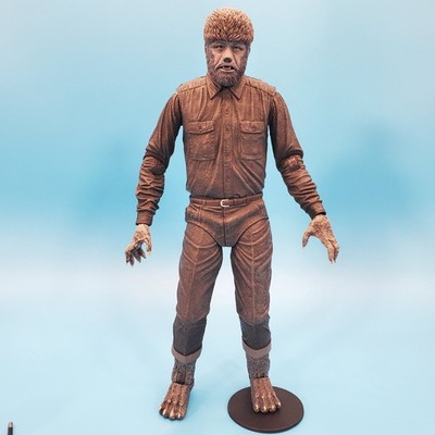 NECA The Ultimate Wolf Man Black & White Action Figure Universal Monsters (D18)