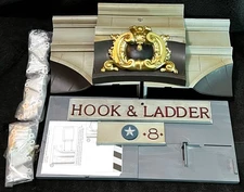 FIREHOUSE 6 DIORAMA PIECES • DIAMOND SELECT 1984 GHOSTBUSTERS SERIES