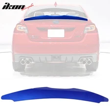 Fits 15-21 Subaru WRX STI Rear Trunk Spoiler Wing Lip ABS Painted #M7Y Pure Red