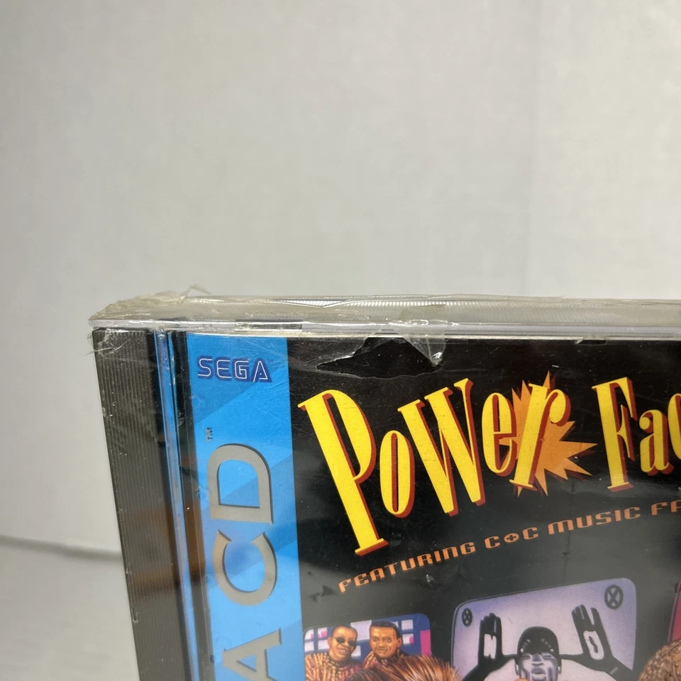 Power Factory: Featuring C+C Music Factory (Sega CD, 1993) NIB Sealed Brand New - Image 3 of 4
