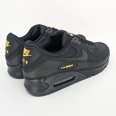 nike air max 90 gold black