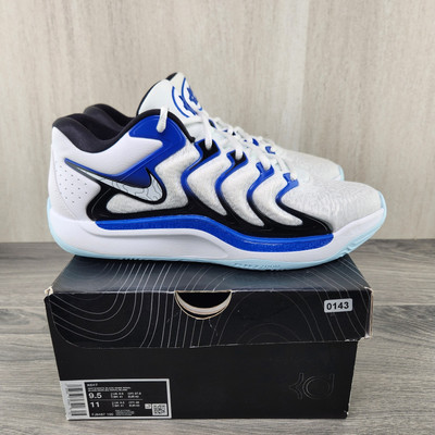 Nike KD 17 Penny Size 9.5 Mens White Black Game Royal Basketball