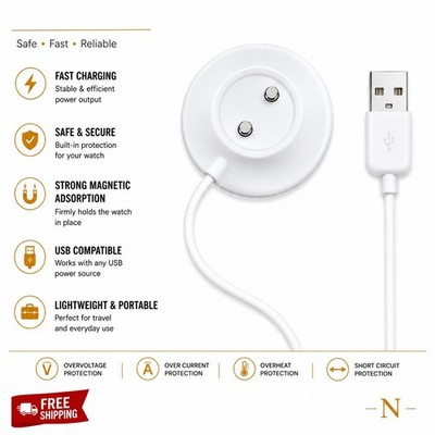 USB Charger Cable Cord Replacement For Rose Massage Toy - Fast Charging Magnetic