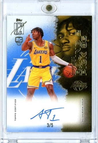 2025 Topps Signature Adou Thiero Blue (RAW)
