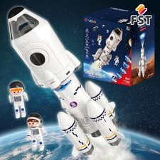 Space Shuttle Toys Rocket Ship Astronaut Toys for Boys Spaceship Toys Set