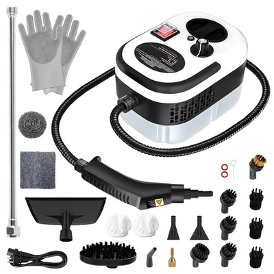 #ad #ad 2500W Car Steamer Detailing Cleaner High Pressure Steam with Water Tank Portable $47.99