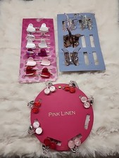 Lot Of Small Hair Clips New With Packaging Missing Some