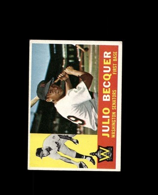 1960 Topps 271 Julio Becquer VG-EX #D1,521515