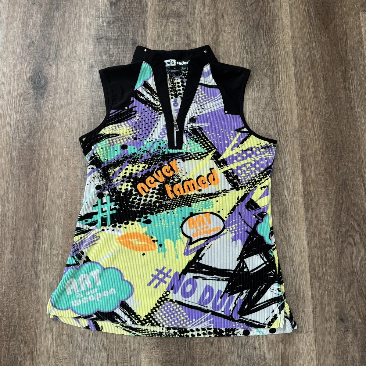 Jamie Sadock Size M Multicolor Golf Shirts & Tops for Women for