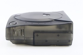 SEGA Dreamcast Console Case Shell Smoke Gray & SD Card Drive Tray Mount