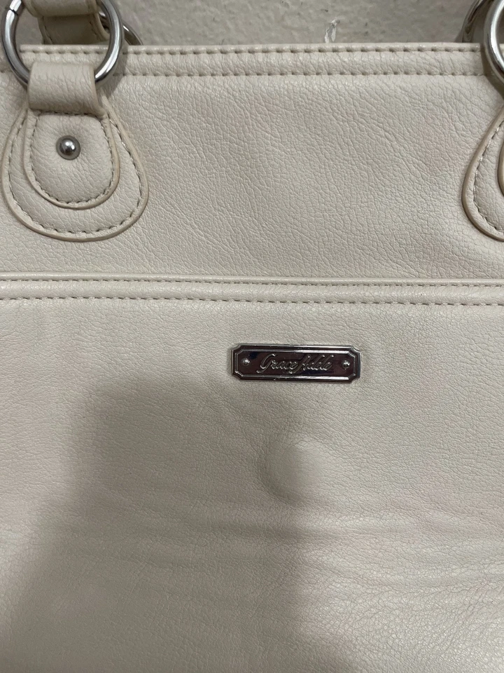 Bolso Bandolera Grace Adele Crema Poliéster Foto 2 de 4