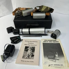 DT SYSTEMS 300-DT Dog Trainer with 2 Collars & Transmitter. FAST SHIPPING.