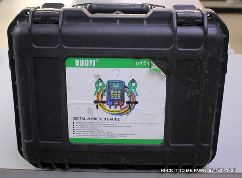 DUOYI DY517A DIGITAL MANIFOLD PRESSURE TESTER - Picture 6 of 7